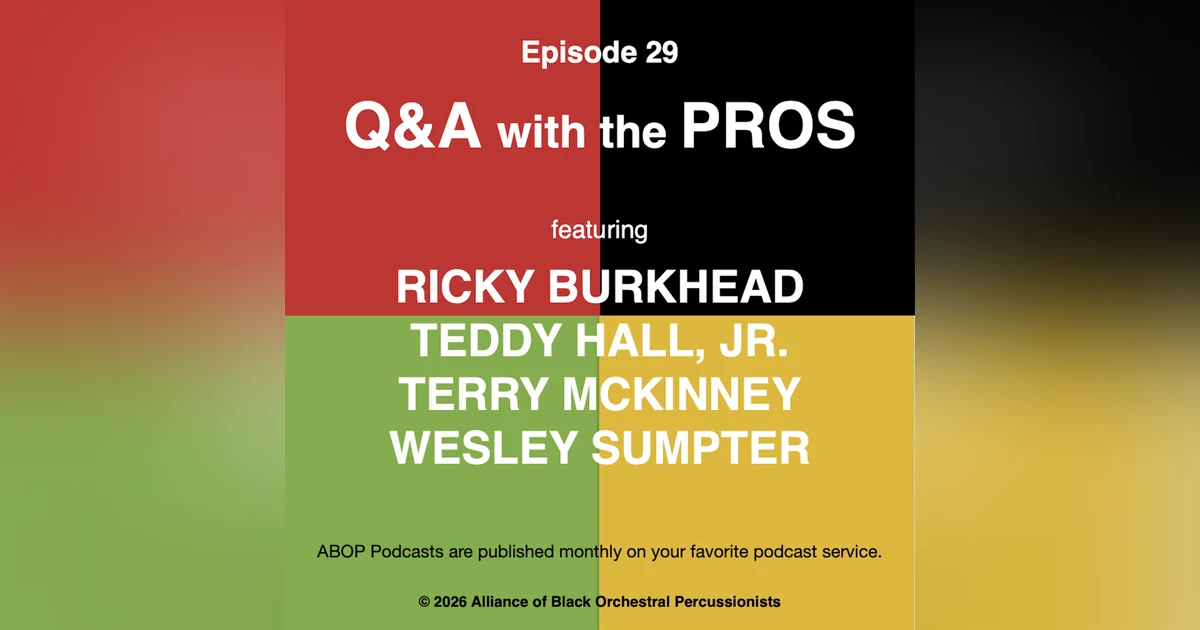 Episode 29. Q&A with the Pros
