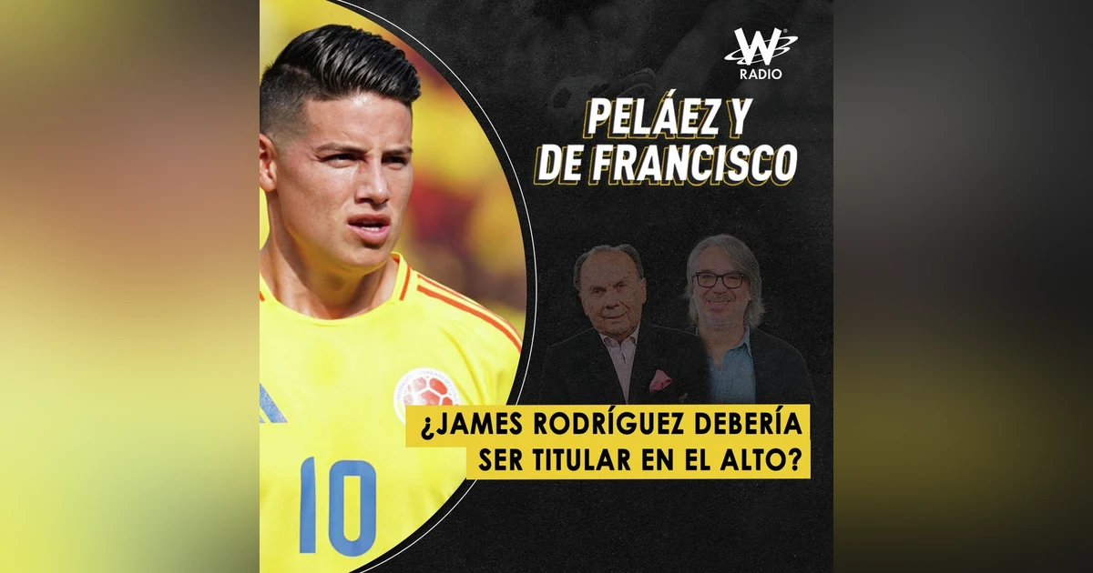 ¿James Rodríguez debería ser titular en El Alto?