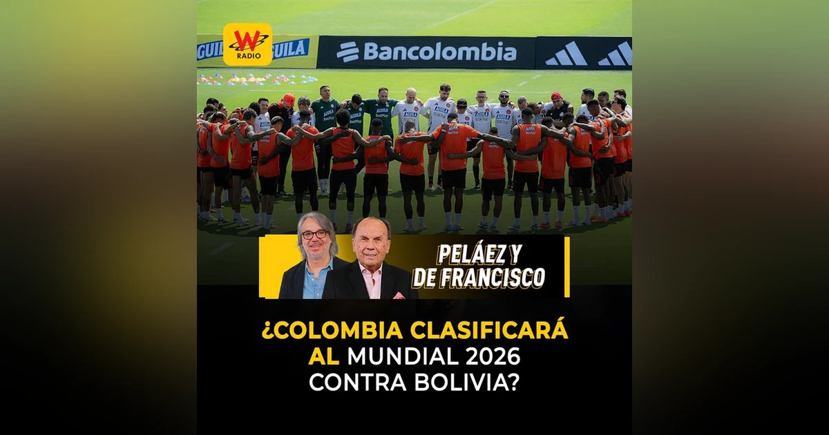 ¿Colombia clasificará al Mundial 2026 contra Bolivia?