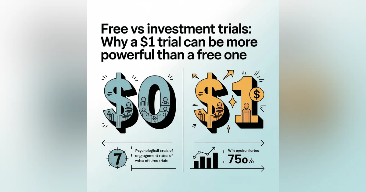 Free Vs Investment Trials: Why a $1 Trial Can Be More Powerful Than a Free Trial with Favour Obasi-ike