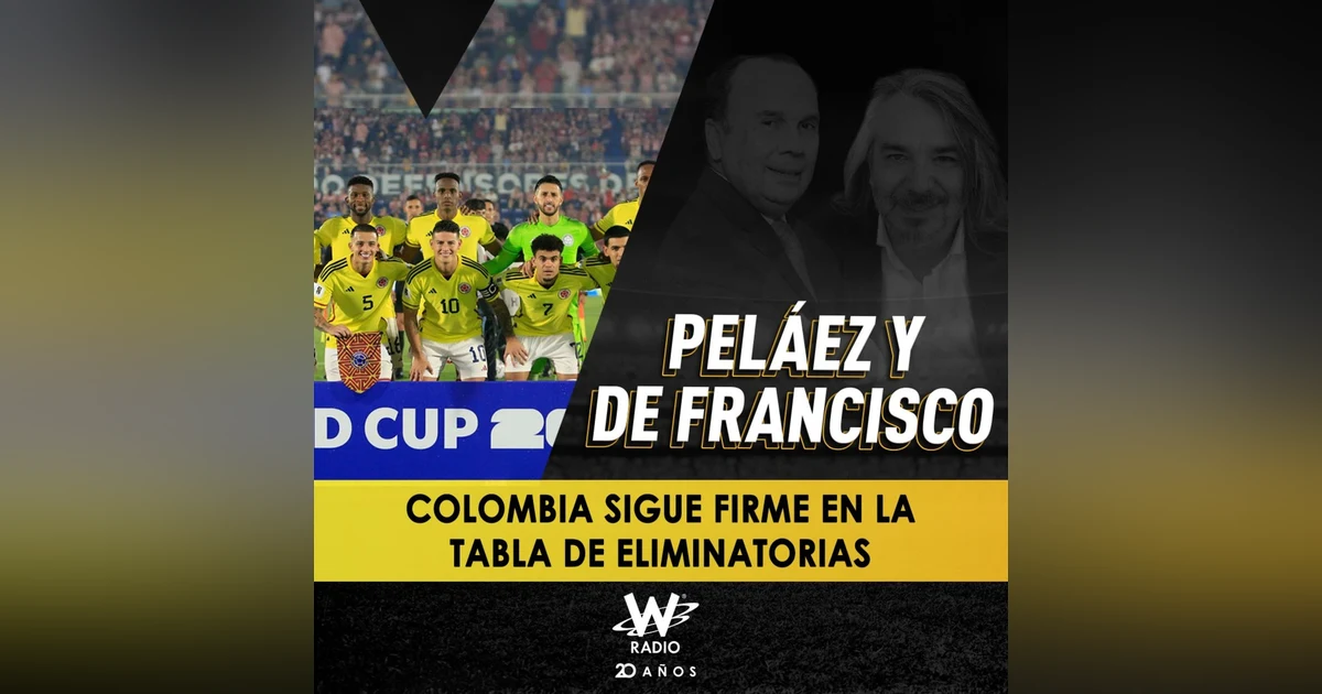 Colombia sigue firme en la tabla de Eliminatorias