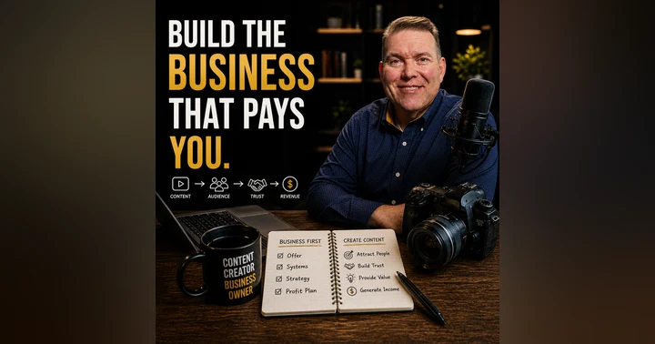 image for Content Creators: Stop Building Content First, Build the Business That Pays You