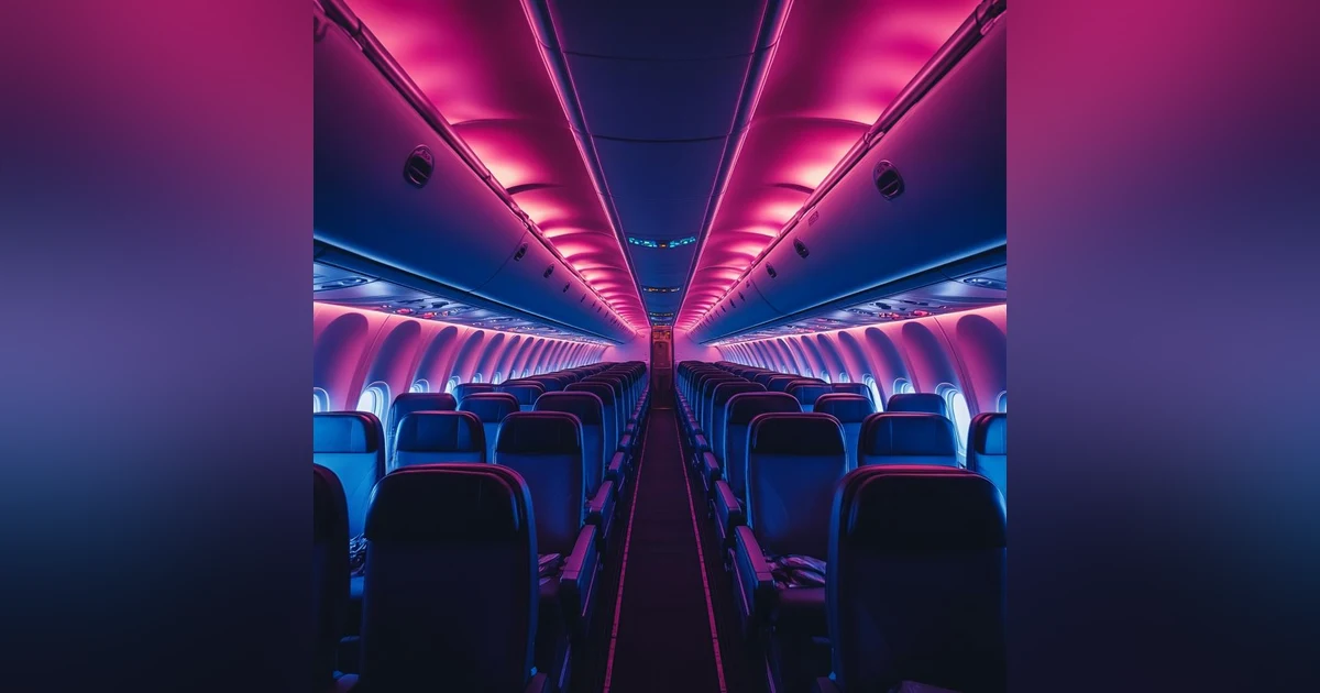 Airplane Cabin Sound | 8 Hours of Calm White Noise for Deep Sleep