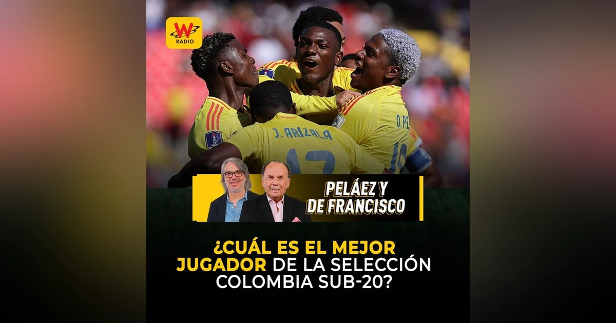 ¿Cuál es el mejor jugador de la Selección Colombia Sub-20?