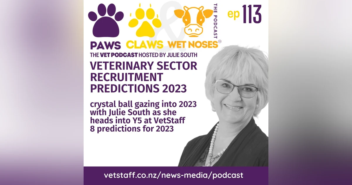 Veterinary Sector Recruitment Predictions 2023 - 113