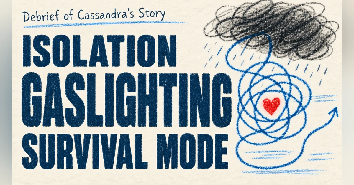 Debrief | Gaslighting & Survival Mode in Cassandra’s Story | Domestic Violence