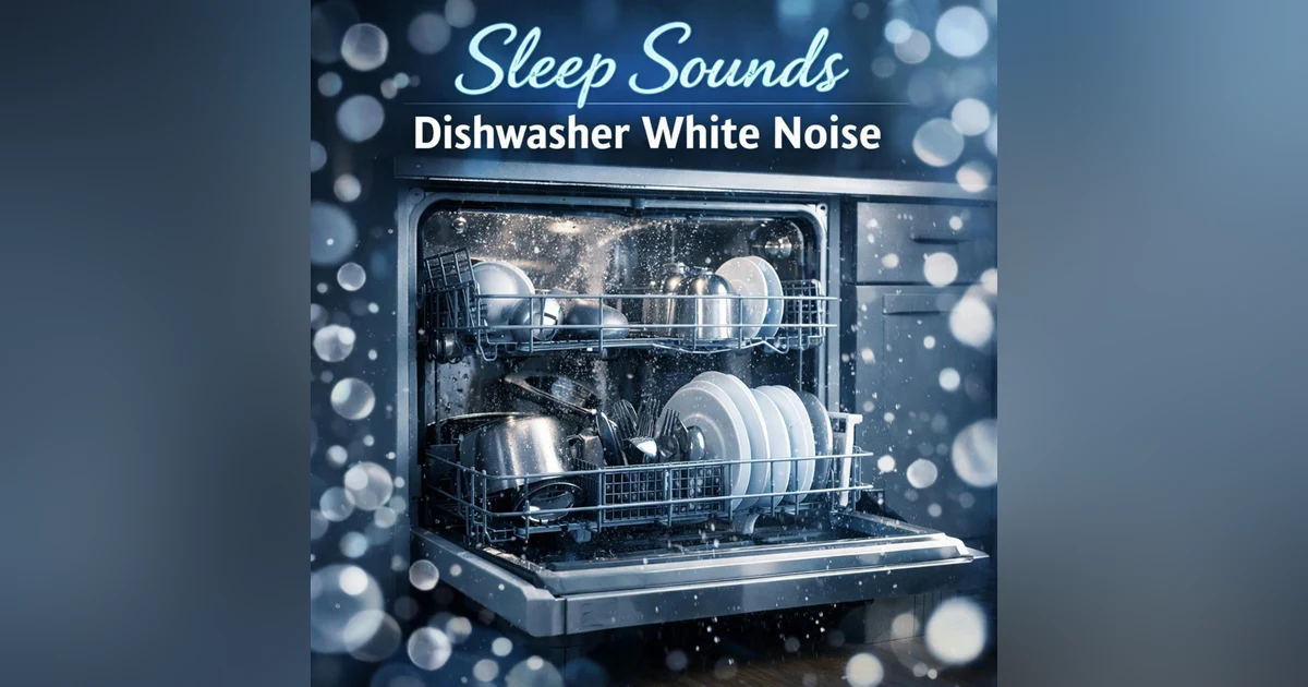 Dishwasher Sleep Sounds | Steady Noise for Deep Rest
