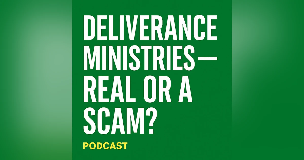 Deliverance Ministries - REAL?  or a SCAM?