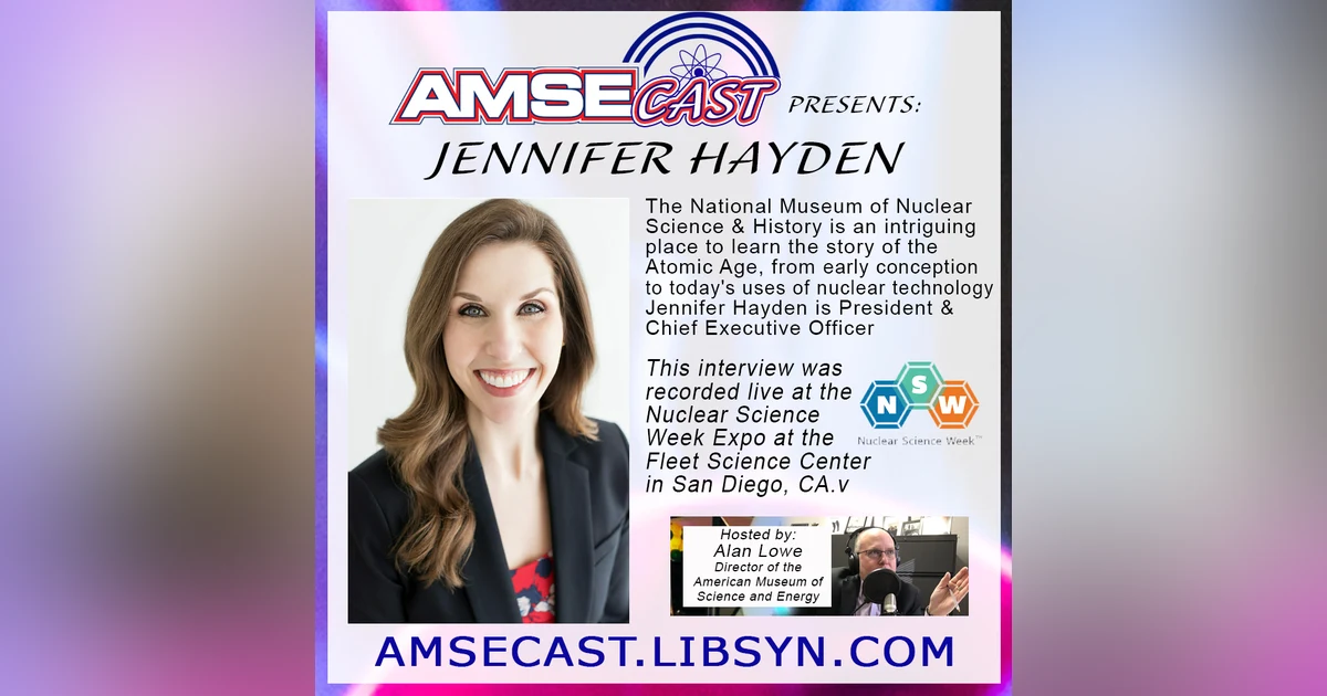 AMSEcast with guest Jennifer Hayden