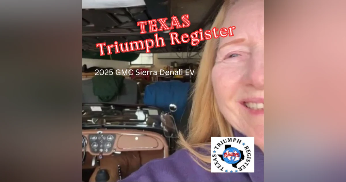 The Texas Triumph Registry and Exploring the 2025 GMC Sierra Denali EV!
