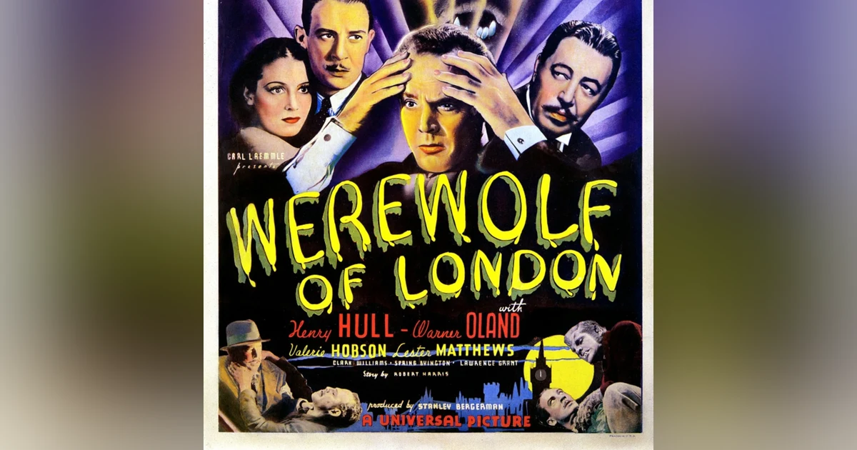 31 Days of Horror, 2023: Day 3 -The Werewolf of London (1935)
