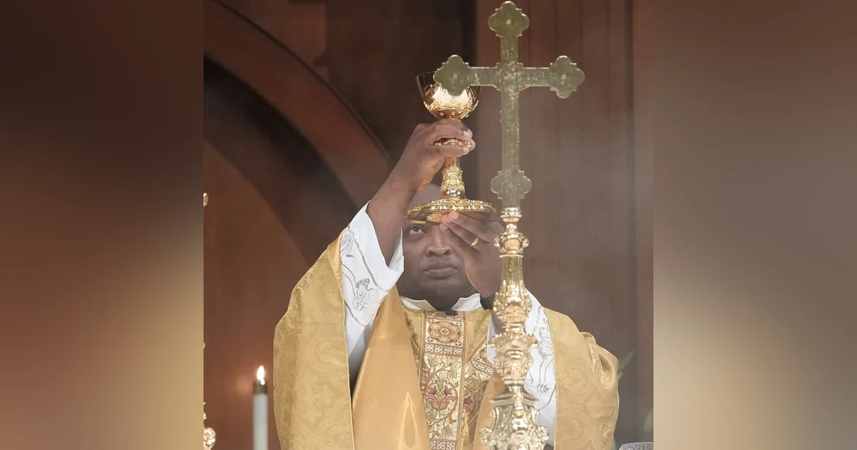 Carolina Catholic Homily of The Day Featuring Father Melchesideck Yumo of St. Mark Catholic Church of Huntersville