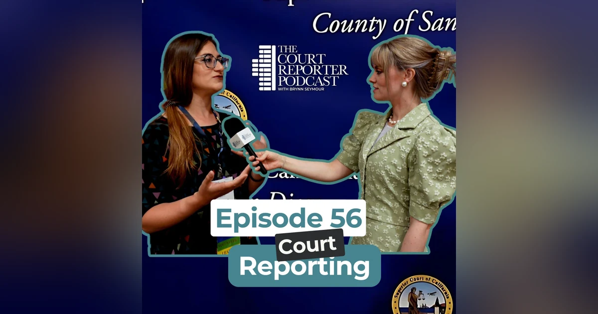 #56 - NCRA Convention Highlights with Greta Pederson, President of the Wisconsin Court Reporters' Association