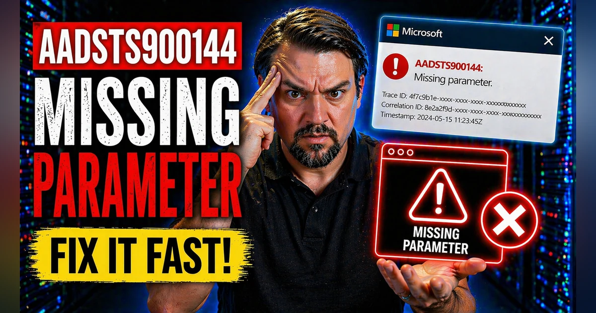 Resolving the AADSTS900144 Missing Parameter Error in Azure AD