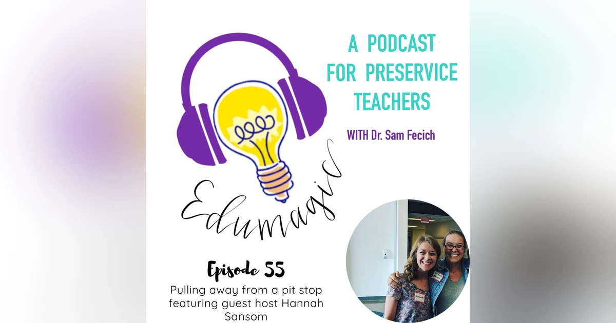 Pulling away from a pit stop featuring guest host Hannah Sansom  E55