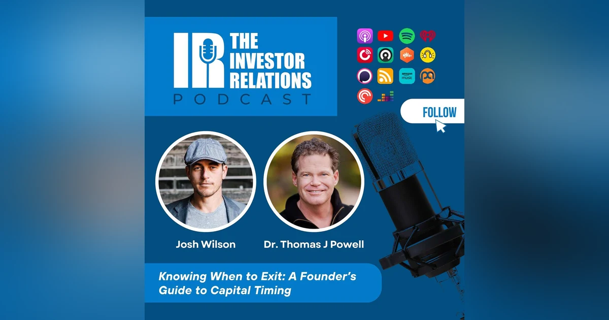 Knowing When to Exit: A Founder’s Guide to Capital Timing