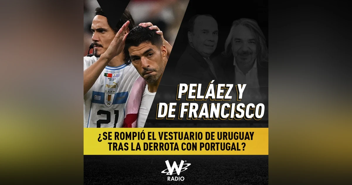¿Se rompió el vestuario de Uruguay tras la derrota con Portugal?