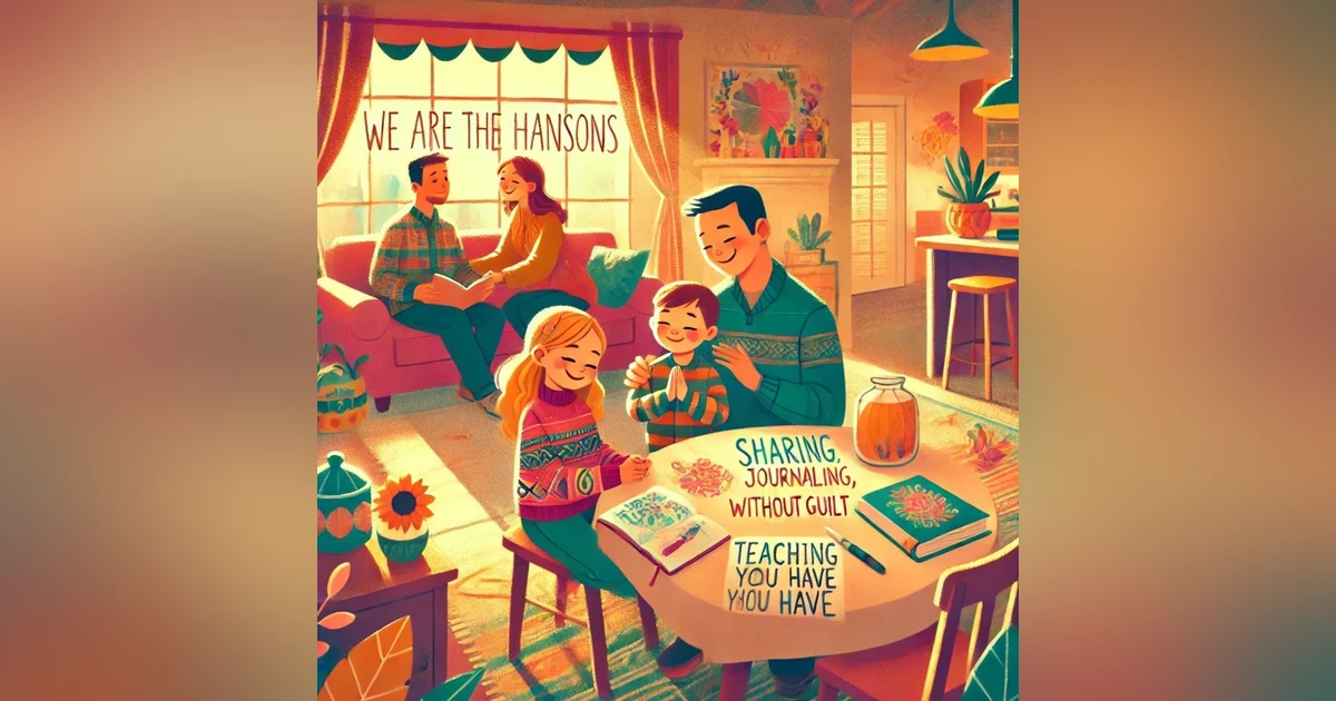 Teaching Gratitude Without Guilt – We Are the Hansons