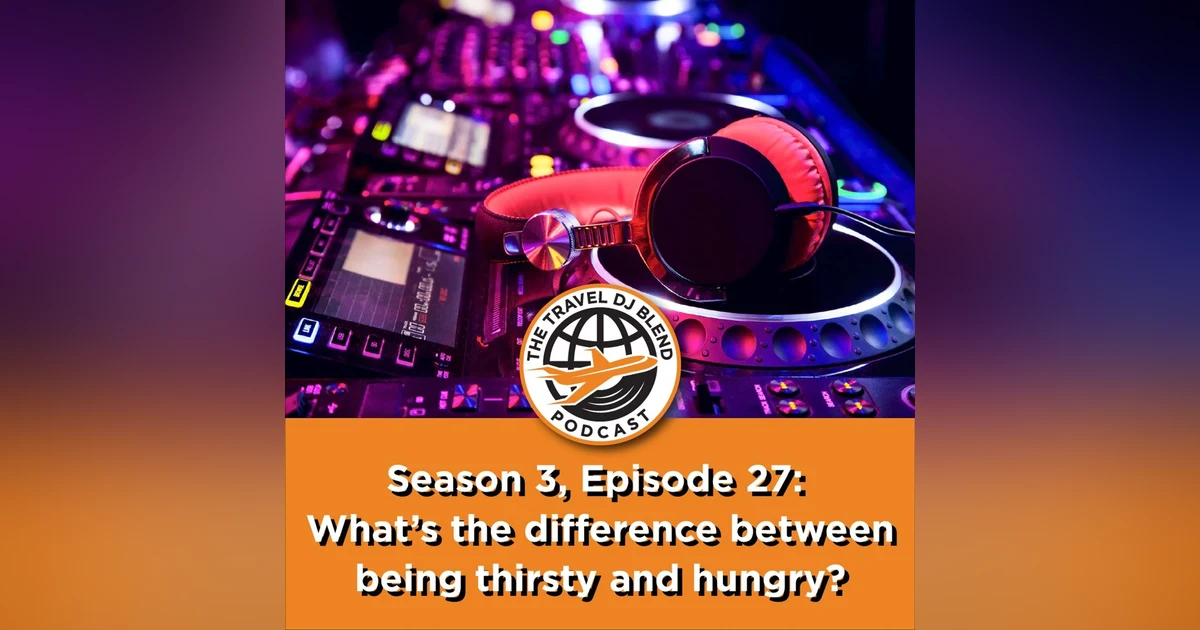 What's The Difference Between Being Thirsty And Hungry?
