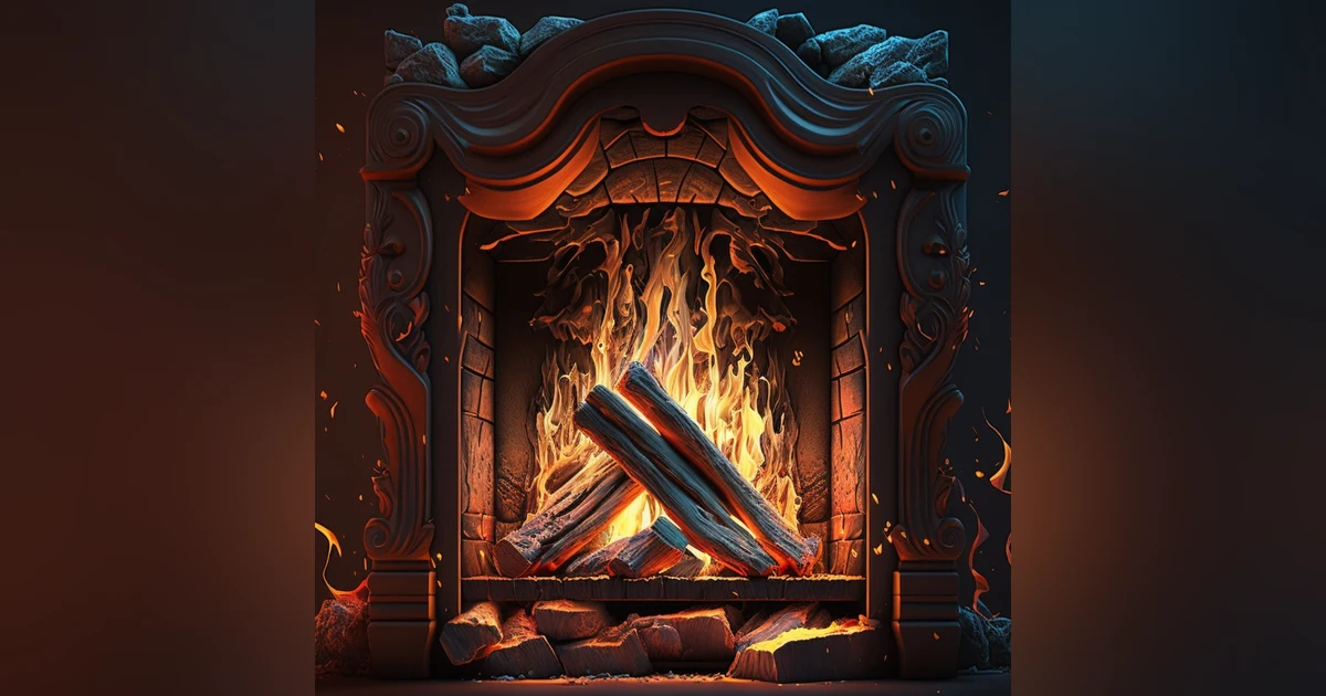 Meditating To The Fireplace: A Simple Way to Relax and De-Stress