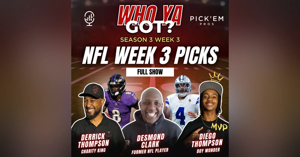🏈 Week 3 NFL Picks & Debates: Saints Hype, Cowboys Reality & Bryce Young’s Future!