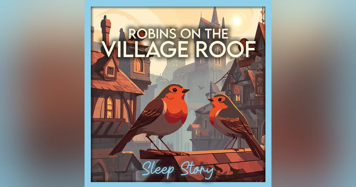 The Robins on the Rooftops 🐦 Cozy Bedtime Story for Adults to Fall Asleep Fast ASMR | Guided Sleep Story for Adults
