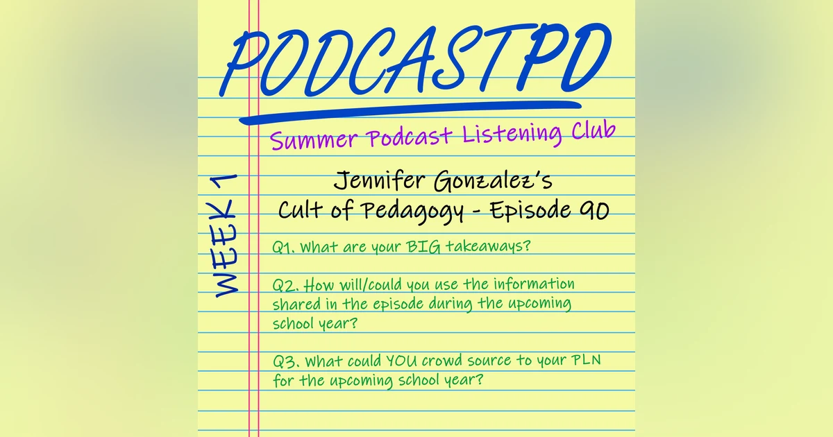 Podcast Listening Club Reminder - BONUS