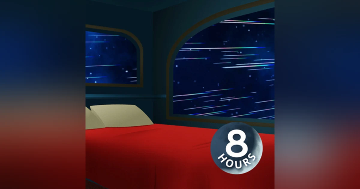 Sleep, the Final Frontier | Starship White Noise for Sleeping | 8 Hours Sound Machine