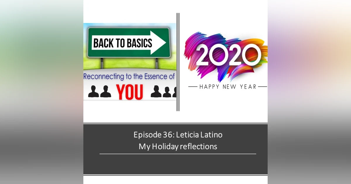 E36: Leticia Latino- My Holiday Reflections