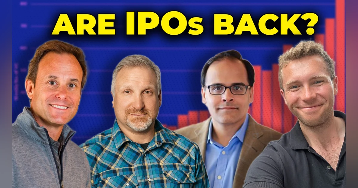 20VC Roundtable: Are IPOs Back? Is Growth Dead? What Does it Take to Raise a Growth Round Today? How Do VCs Solve The Liquidity Challenge? Will We See a Massive Resetting of Valuations? AI Hype Growth Rounds?