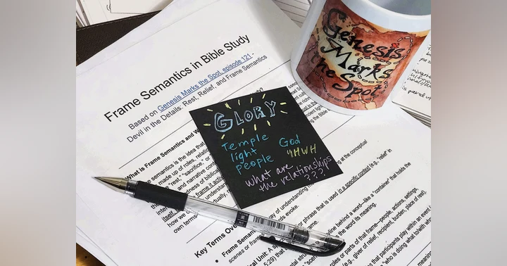 image for From Words to Worlds: Free Bible Study Guide on Frame Semantics