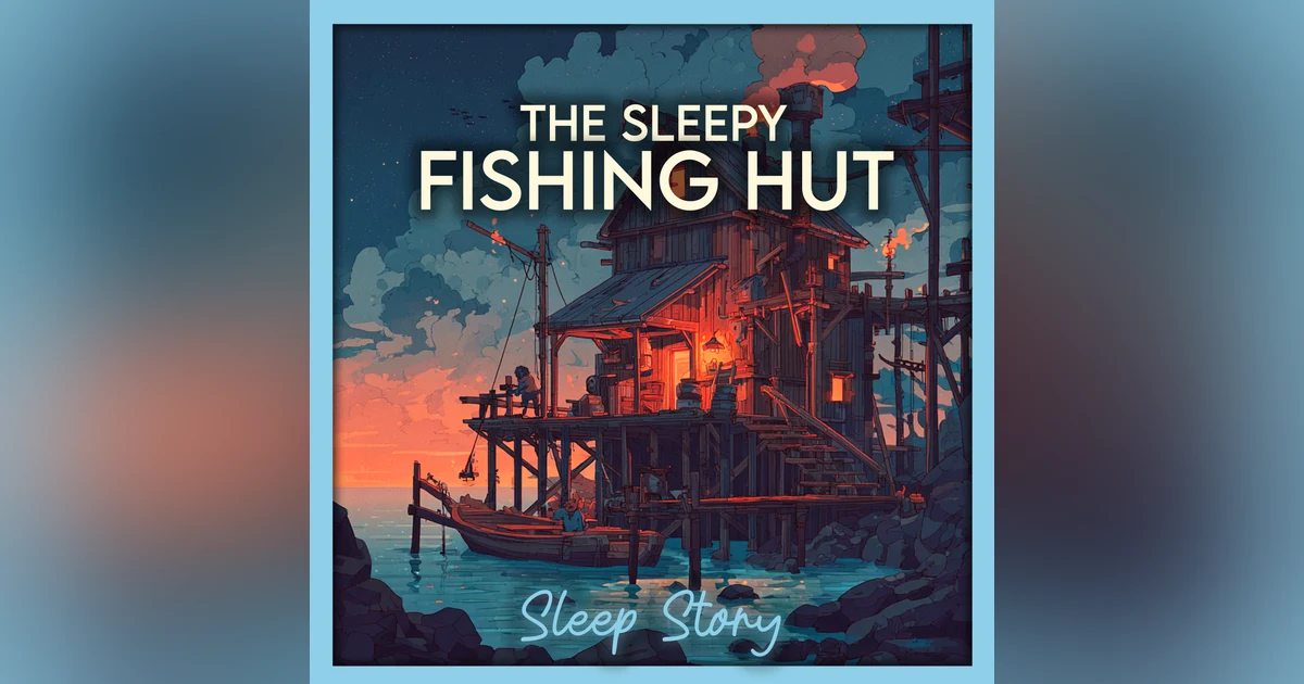 Cozy Bedtime Story for Adults: The Sleepy Fishing Hut by the Moonlit Lake | Deep Sleep Story with Calm Narration