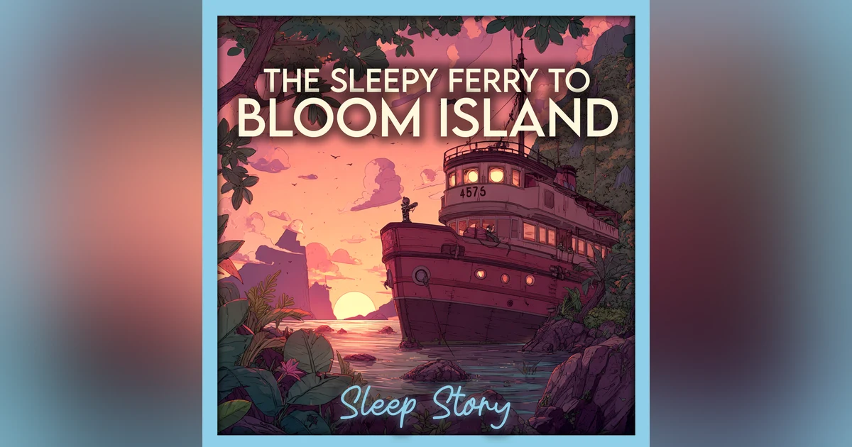 Sleep Stories for Adults | Ferry to Bloom Island – Calming Bedtime Story for Grown Ups to Fall Asleep Fast