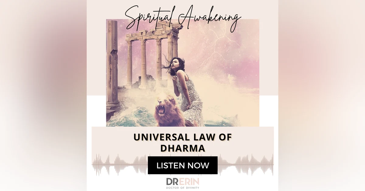 Universal Law of Dharma (30 of 52 Series}