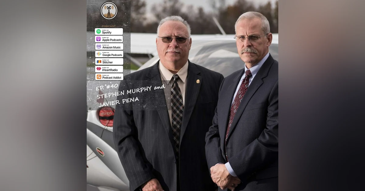 Ep. 40 Stephen Murphy and Javier Pena former DEA Agents Capture or Kill narco -terrorist Pablo Escobar