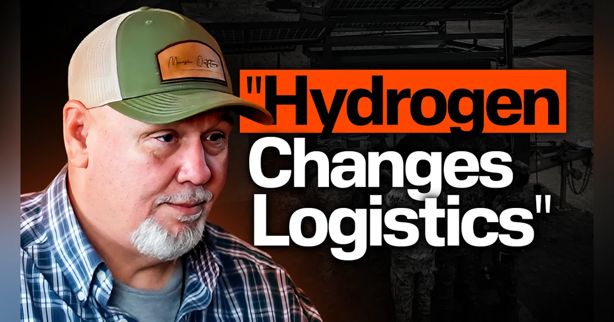 Turning Water Into Hydrogen for Military Drones & Backup Power | Rick Harlow