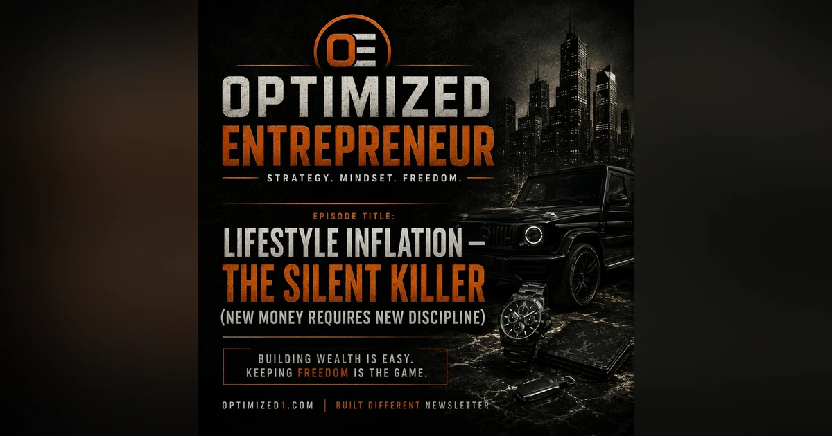 Lifestyle Inflation — The Silent Killer (New Money Requires New Discipline)