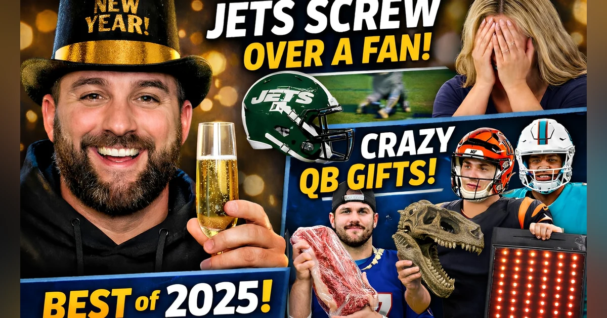 Jets Screw a Fan | QBs Buy Insane O-Line Gifts | The Best Sports Stories of 2025