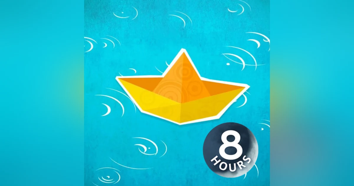 Rain on Lake White Noise for Sleeping 8 Hours | Baby Sleep, Soothe Colic, Calm Crying Infant