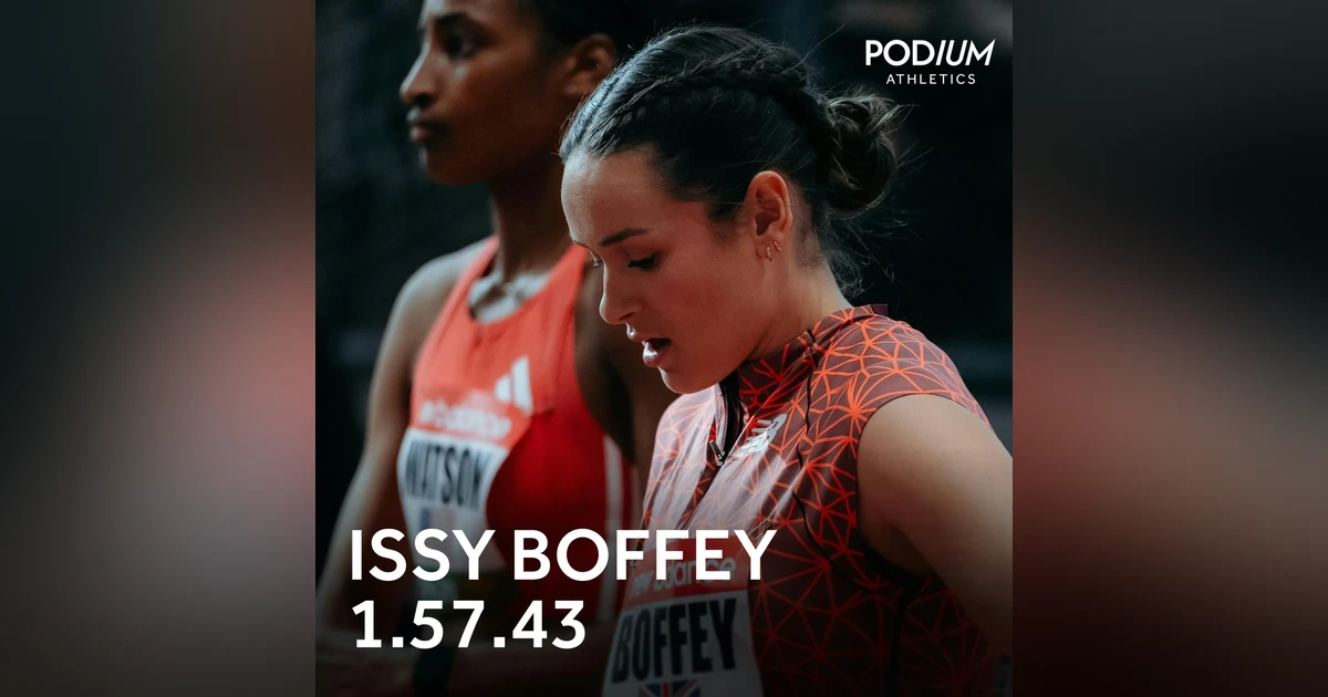 Issy Boffey | Second  UK all-time over 800m indoors