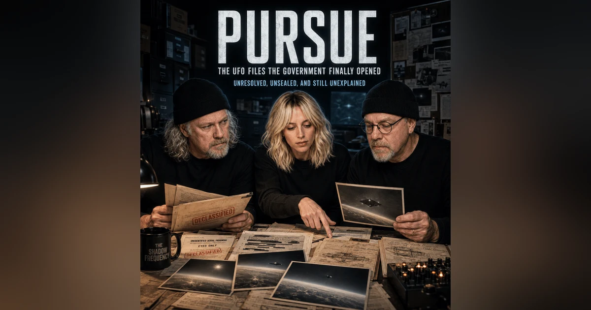 PURSUE: The Government’s Unresolved UFO Files
