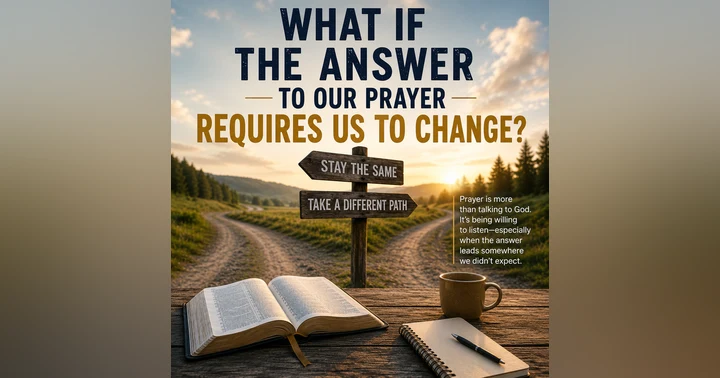 image for What If the Answer to Our Prayer Requires Us to Change?