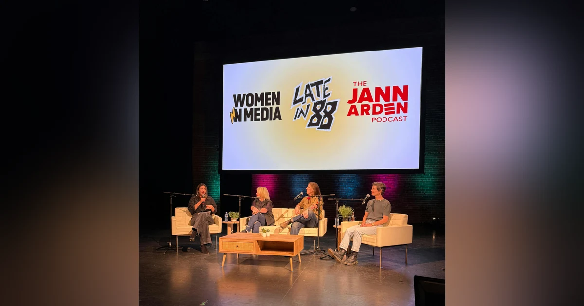 The Jann Arden Podcast & Late in 88 Hosts Live at PodSummit in Calgary