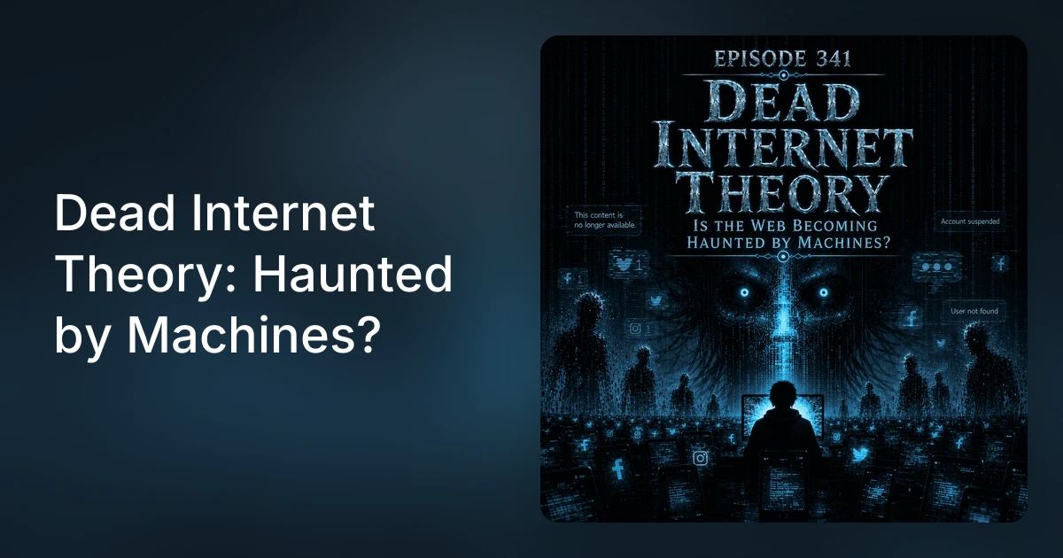 Dead Internet Theory: Haunted by Machines?