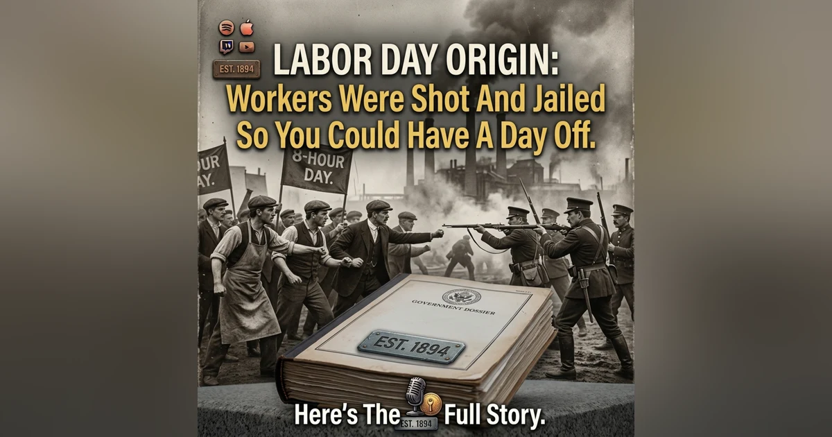 Labor Day Origin: Workers Were Shot And Jailed So You Could Have A Day Off.