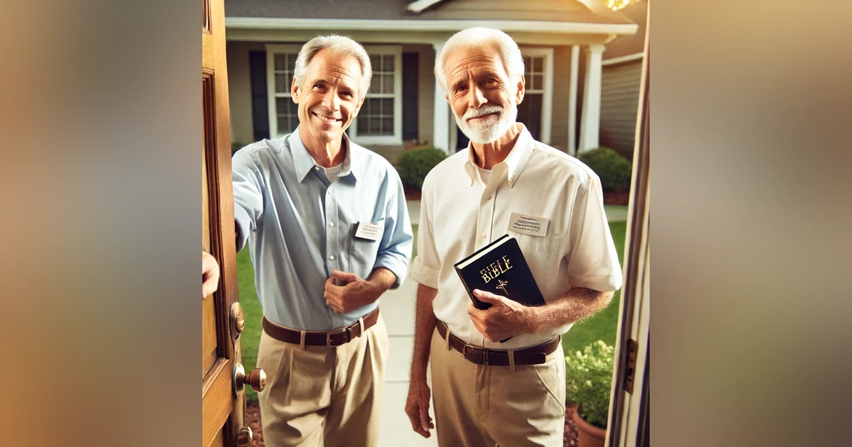 Confronting Jehovah Witnesses