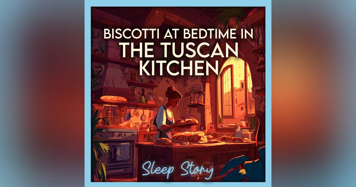 Sleep Story for Adults | Cozy Tuscan Kitchen Bedtime Story for Deep Sleep, Relaxation & Fall Asleep Fast Bedtime S