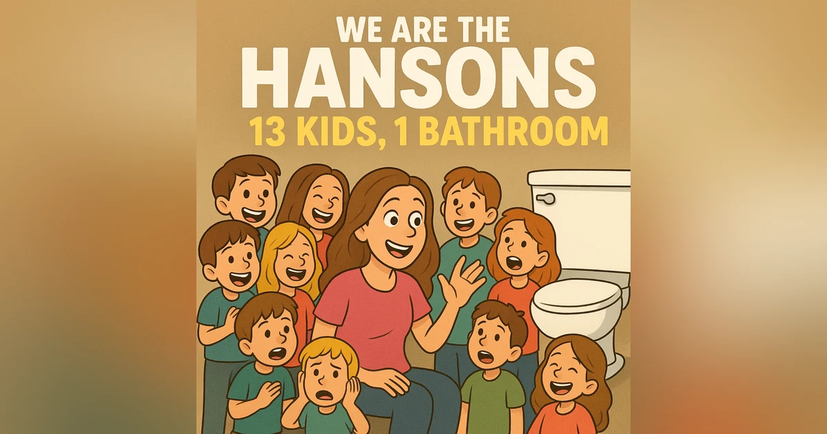 13 Kids 1 Bathroom