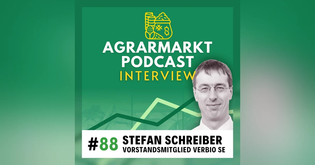 VERBIO Vorstandsmitglied Stefan Schreiber: Zukunft der Biokraftstoffe