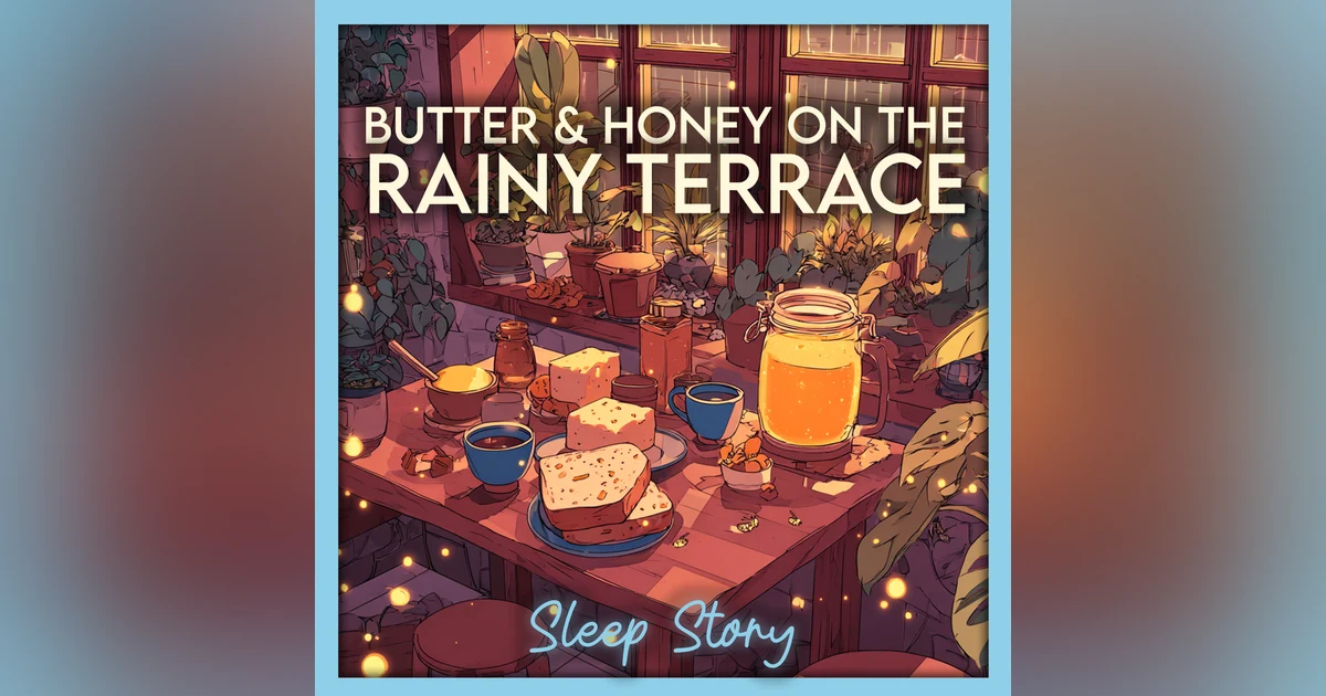 Warm Bread, Butter, Honey & Gentle Rain | Relaxing Sleep Story for Adults, Cozy Bedtime Story for Grown Ups, Peaceful Rain Sounds & Magical Nighttime Story